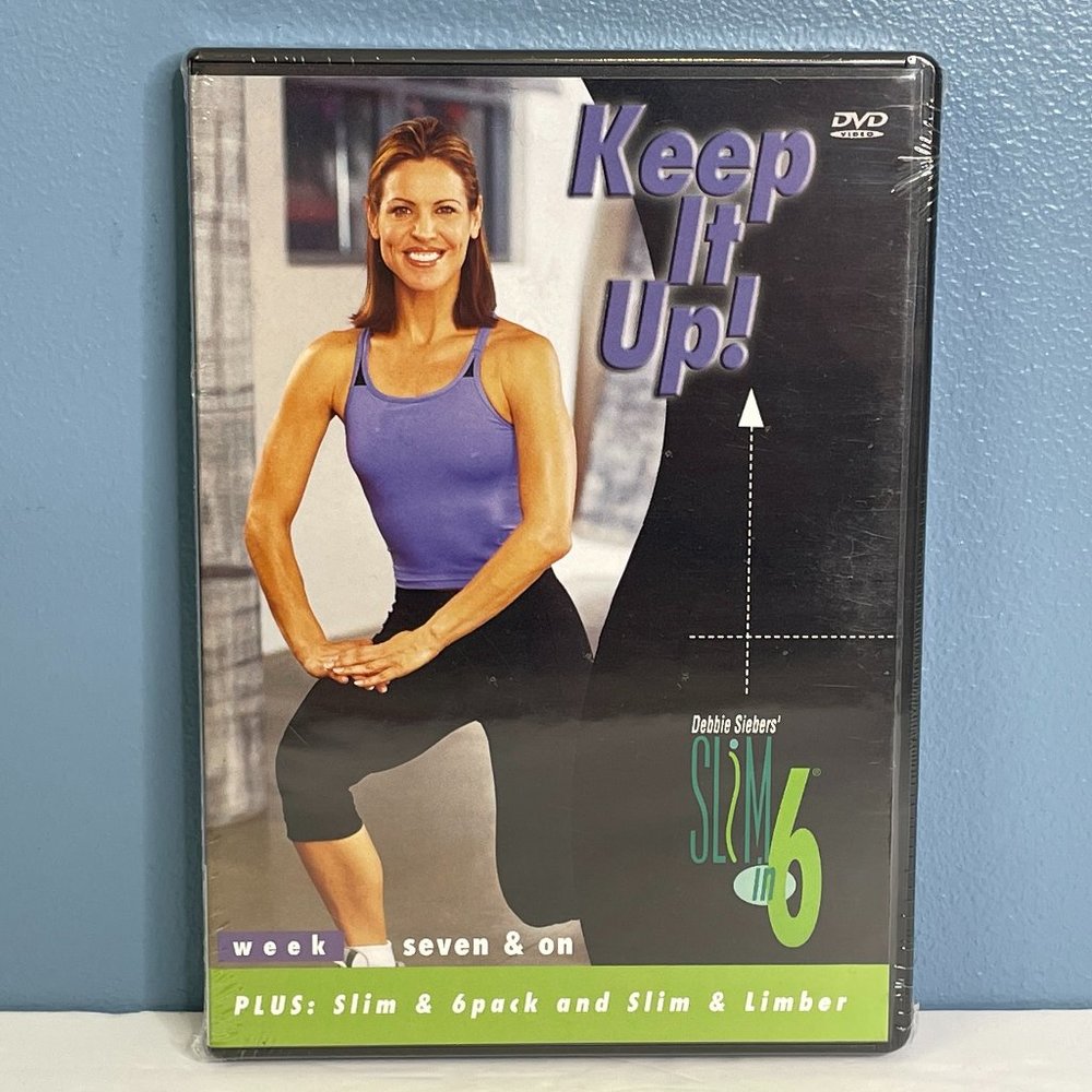 NEW SEALED Keep It Up! Debbie Siebers' Slim in 6 DVD